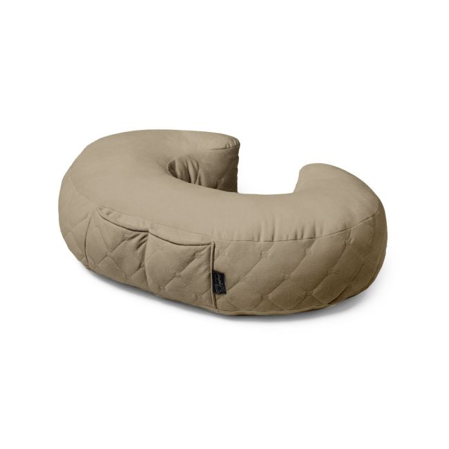 Perna Pentru Gravide Si Alaptare, Catifea Si Umplutura Antialergica, Big Cu Buzunare, Bej Vintage, Babysteps Pjb603330