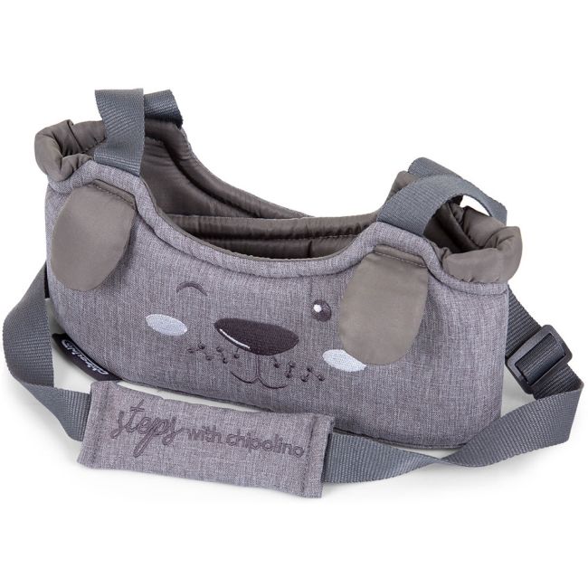 Ham pentru copii chipolino 1st steps graphite linen hubkprs02301gt
