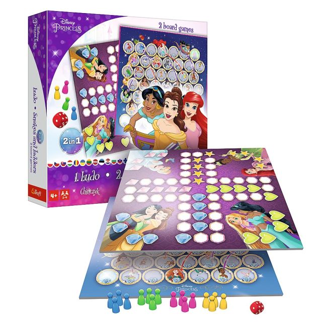 JOC DISNEY PRINCESS 2IN1 LUDO SI SERPISORI SCARI VIV02418