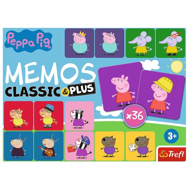 JOC MEMOS CLASSIC PLUS PEPPA PIG VIV02270
