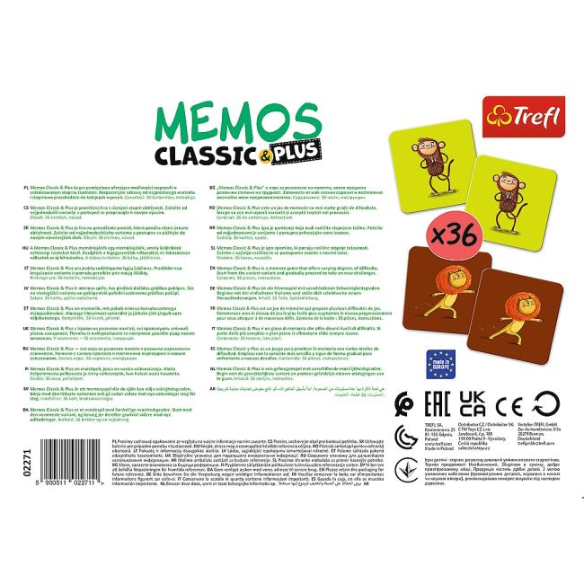 JOC MEMOS CLASSIC PLUS SA NE MISCAM VIV02271