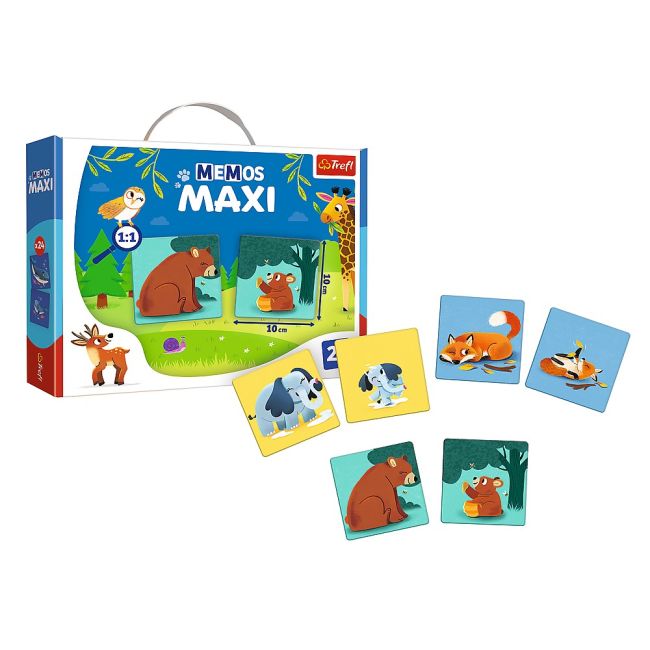 JOC MEMOS MAXI ANIMALE PARINTI SI COPII VIV02268
