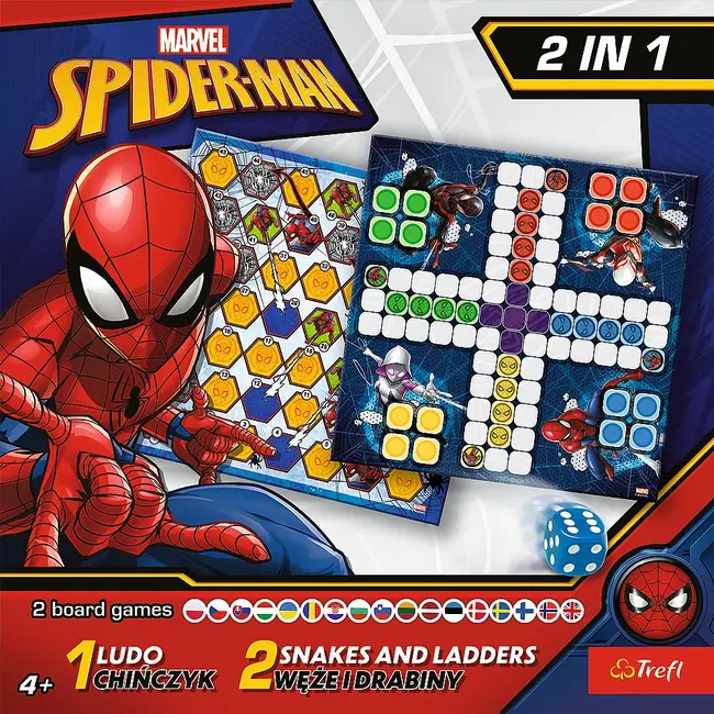 JOC SPIDERMAN 2IN1 LUDO SI SERPISORI SCARI VIV02419