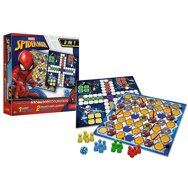 JOC SPIDERMAN 2IN1 LUDO SI SERPISORI SCARI VIV02419