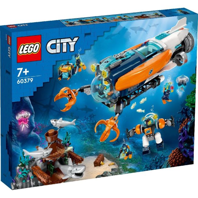 LEGO CITY SUBMARIN DE EXPLORARE LA MARE ADANCIME 60379 VIVLEGO60379