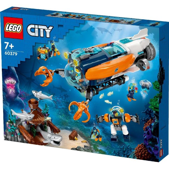 LEGO CITY SUBMARIN DE EXPLORARE LA MARE ADANCIME 60379 VIVLEGO60379