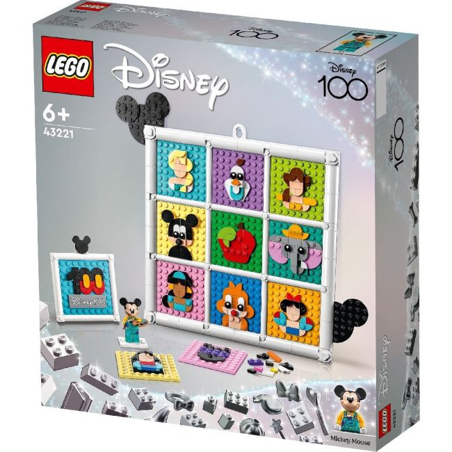 LEGO DISNEY CLASSIC 100 DE ANI DE FIGURI EMBLEMATICE DE ANIMATIE DISNEY 43221 VIVLEGO43221