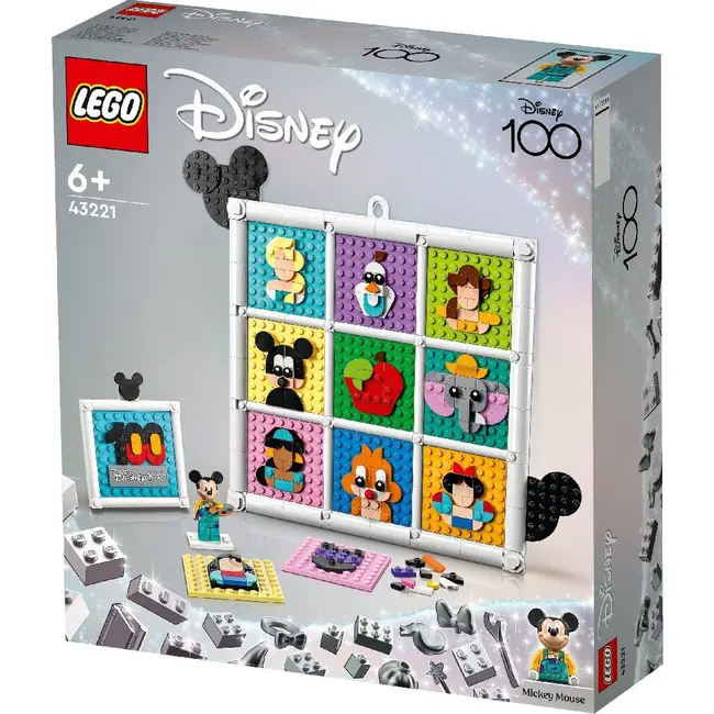 LEGO DISNEY CLASSIC 100 DE ANI DE FIGURI EMBLEMATICE DE ANIMATIE DISNEY 43221 VIVLEGO43221
