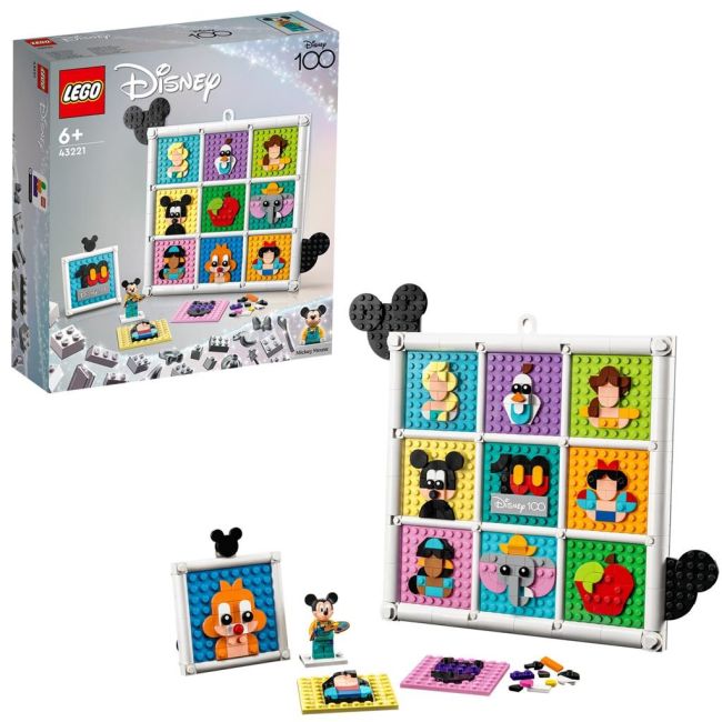 LEGO DISNEY CLASSIC 100 DE ANI DE FIGURI EMBLEMATICE DE ANIMATIE DISNEY 43221 VIVLEGO43221
