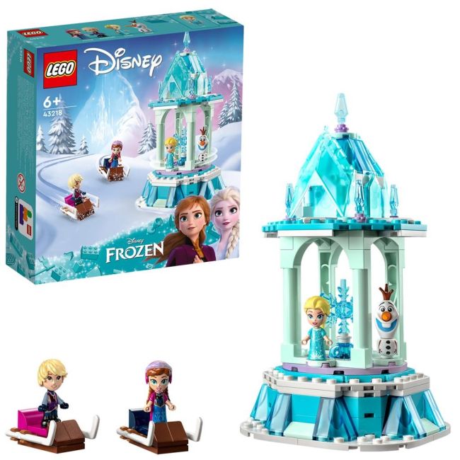 LEGO DISNEY PRINCESS CARUSELUL MAGIC AL ANNEI SI AL ELSEI 43218 VIVLEGO43218