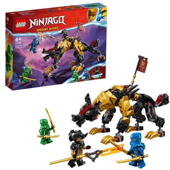 LEGO NINJAGO CAINELE IMPERIAL VANATOR DE DRAGONI 71790 VIVLEGO71790