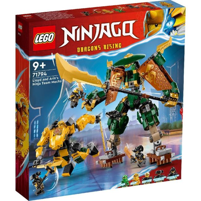 LEGO NINJAGO ROBOTII DIN ECHIPA NINJA A LUI LLOYD SI ARIN 71794 VIVLEGO71794