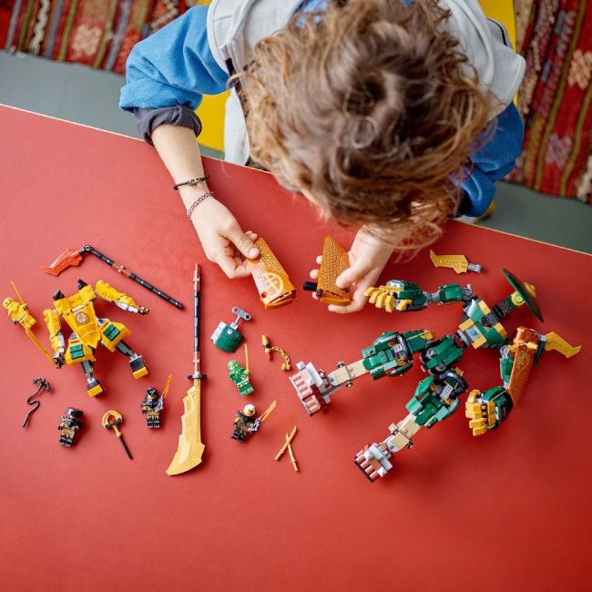 LEGO NINJAGO ROBOTII DIN ECHIPA NINJA A LUI LLOYD SI ARIN 71794 VIVLEGO71794
