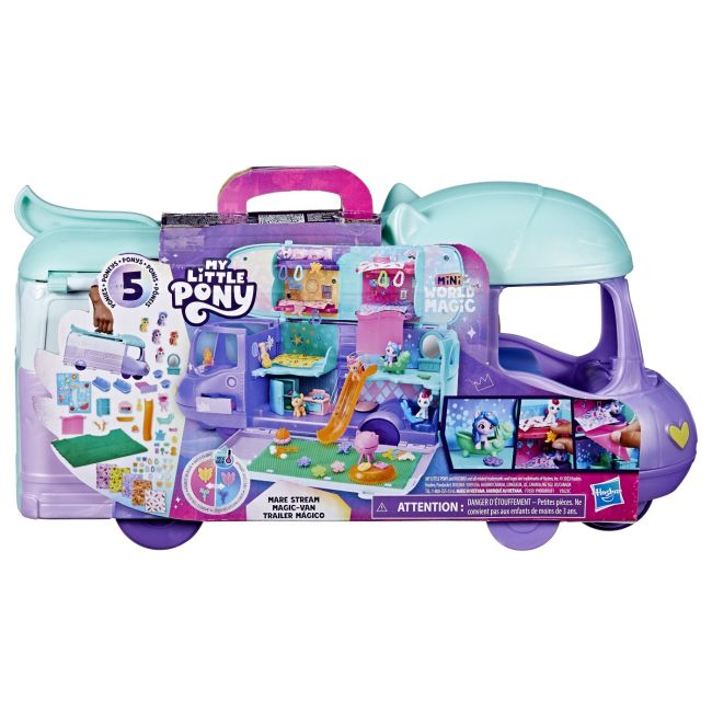 MY LITTLE PONY MINI WORLD MAGIC MARE STREAM CAMIONETA MAGICA VIVF7650