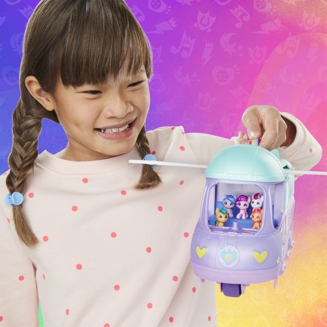 MY LITTLE PONY MINI WORLD MAGIC MARE STREAM CAMIONETA MAGICA VIVF7650