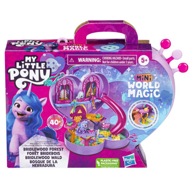 MY LITTLE PONY MINI WORLD MAGIC SET DE JOACA COMPACT CREATION BRIDLEWOOD FOREST VIVF3876_F5246