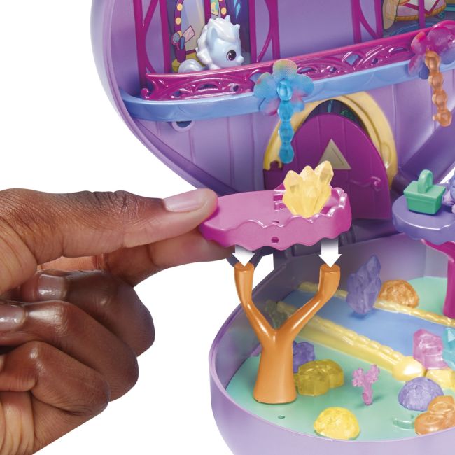 MY LITTLE PONY MINI WORLD MAGIC SET DE JOACA COMPACT CREATION BRIDLEWOOD FOREST VIVF3876_F5246