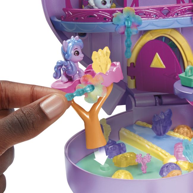 MY LITTLE PONY MINI WORLD MAGIC SET DE JOACA COMPACT CREATION BRIDLEWOOD FOREST VIVF3876_F5246