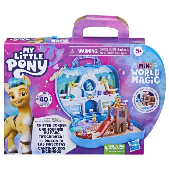 MY LITTLE PONY MINI WORLD MAGIC SET DE JOACA COMPACT CREATION CRITTER CORNER VIVF3876_F6440