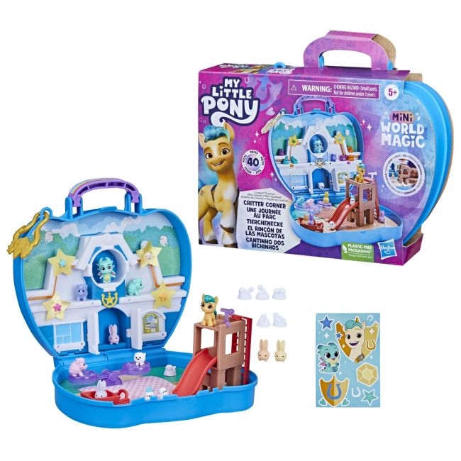 MY LITTLE PONY MINI WORLD MAGIC SET DE JOACA COMPACT CREATION CRITTER CORNER VIVF3876_F6440