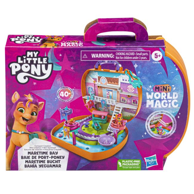 MY LITTLE PONY MINI WORLD MAGIC SET DE JOACA COMPACT CREATION MARETIME BAY VIVF3876_F5248