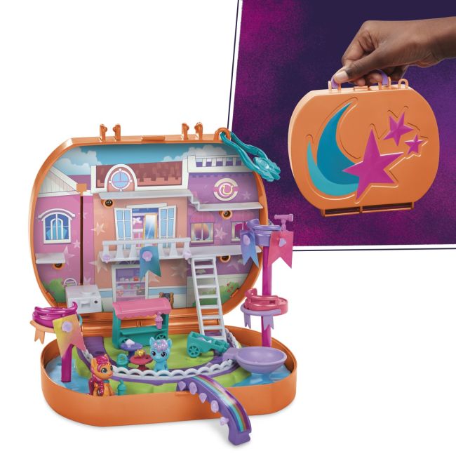 MY LITTLE PONY MINI WORLD MAGIC SET DE JOACA COMPACT CREATION MARETIME BAY VIVF3876_F5248