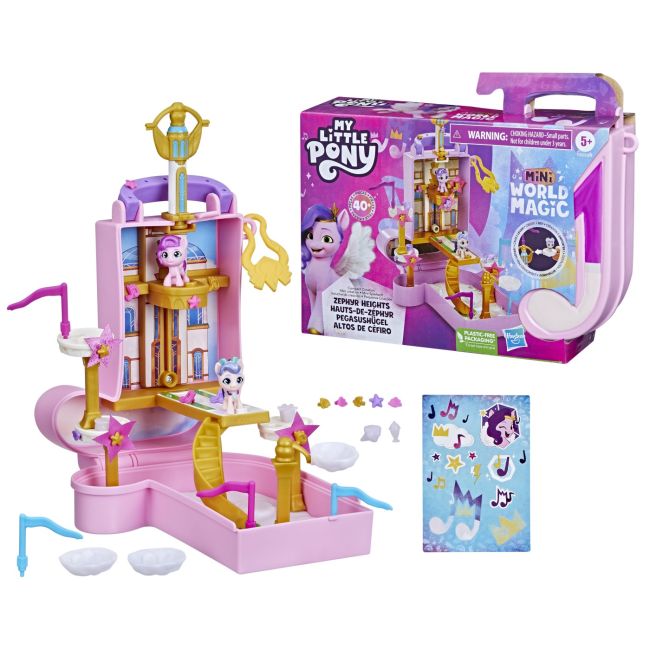 MY LITTLE PONY MINI WORLD MAGIC SET DE JOACA COMPACT CREATION ZEPHYR HEIGHTS VIVF3876_F5247