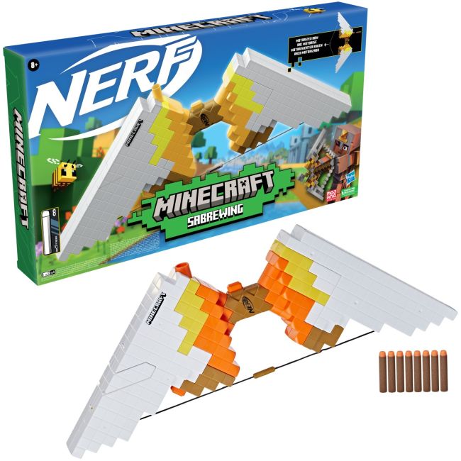 NERF BLASTER ARC MINECRAFT SABREWING VIVF4733