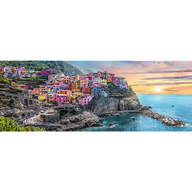 PUZZLE TREFL 500 PANORAMA ORASUL VERNAZZA VIV29516