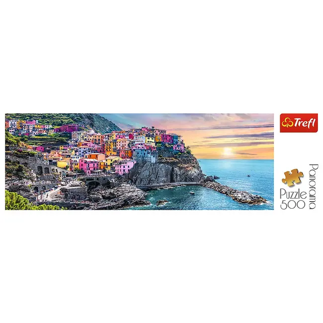 PUZZLE TREFL 500 PANORAMA ORASUL VERNAZZA VIV29516