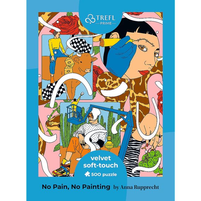 PUZZLE TREFL UFT VELVET 500 MODA FEMININA VIV37423
