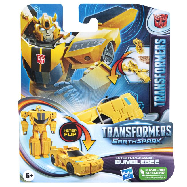 TRANSFORMERS 7 EARTHSPARK FIGURINA TRANSFORMABILA BUMBLEBEE 6CM VIVF6229_F6717