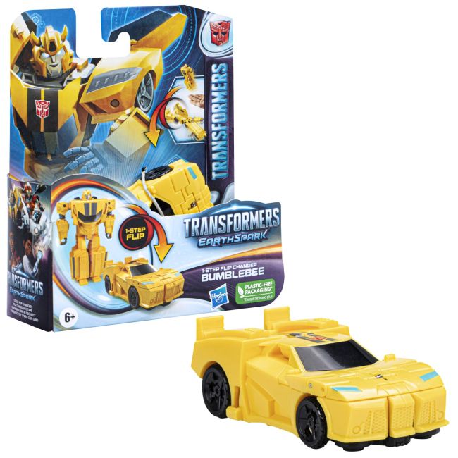 TRANSFORMERS 7 EARTHSPARK FIGURINA TRANSFORMABILA BUMBLEBEE 6CM VIVF6229_F6717