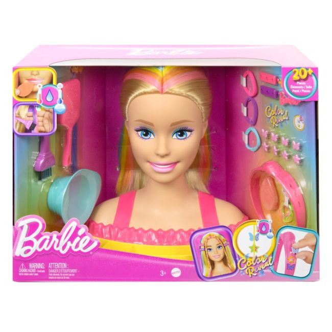 BARBIE COLOR REVEAL BUST BARBIE DELUXE BEAUTY MODEL VIVMTHMD78