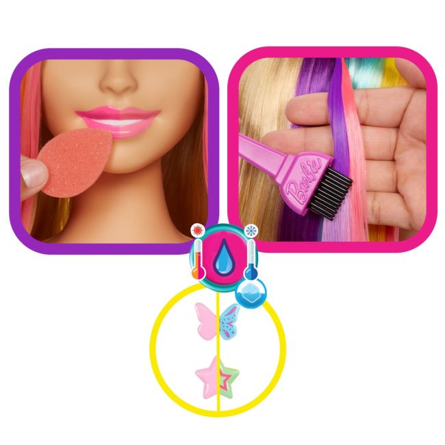 BARBIE COLOR REVEAL BUST BARBIE DELUXE BEAUTY MODEL VIVMTHMD78