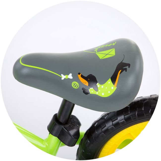 Bicicleta fara pedale chipolino speed green hubdiksd0212gr