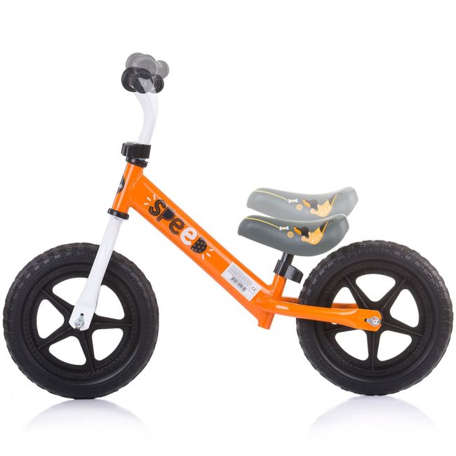 Bicicleta fara pedale chipolino speed orange hubdiksd0214or