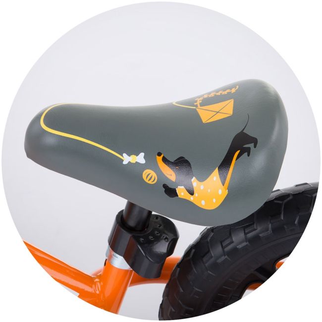 Bicicleta fara pedale chipolino speed orange hubdiksd0214or