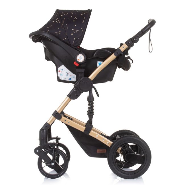 Carucior chipolino camea 3 in 1 ebony hubst-kkca02301eb