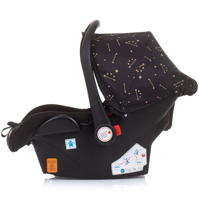 Carucior chipolino camea 3 in 1 ebony hubst-kkca02301eb