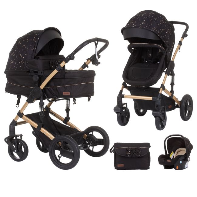 Carucior chipolino camea 3 in 1 ebony hubst-kkca02301eb
