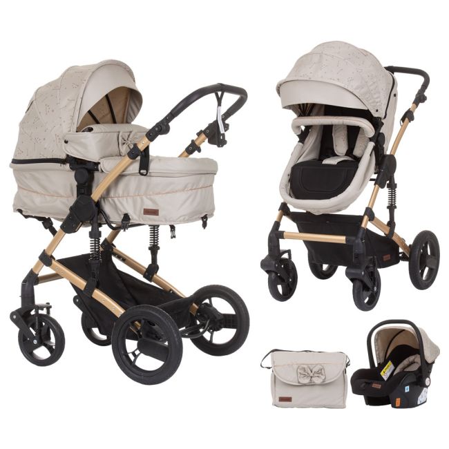 Carucior chipolino camea 3 in 1 sand hubst-kkca02303sa