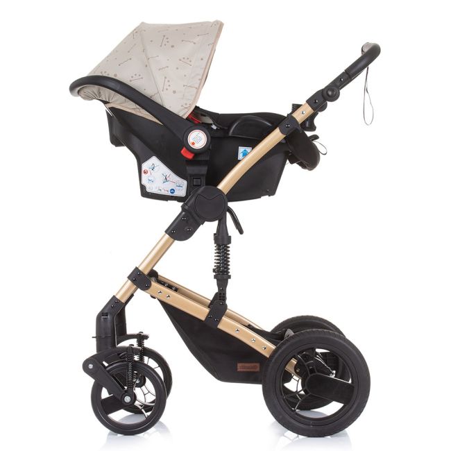 Carucior chipolino camea 3 in 1 sand hubst-kkca02303sa