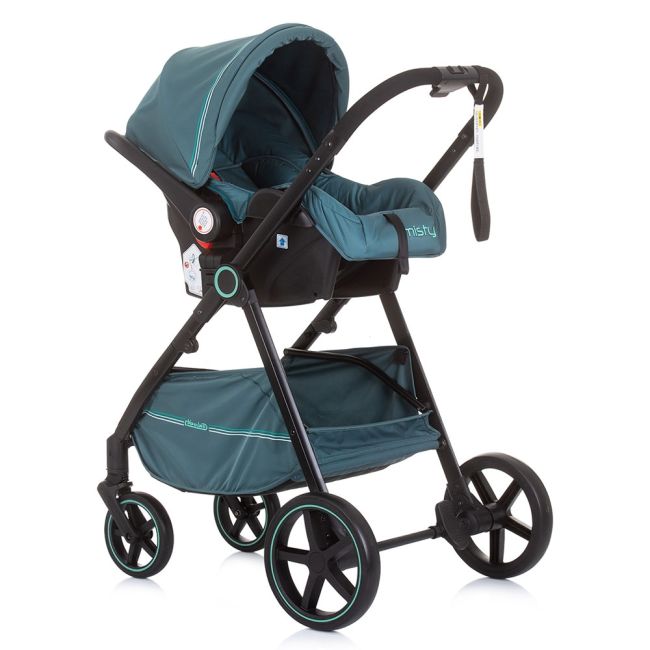 Carucior chipolino misty 3 in 1 aloe hubst-kkmt02304al