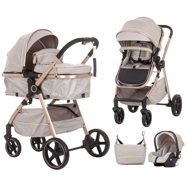 Carucior chipolino misty 3 in 1 sand hubst-kkmt02303sa