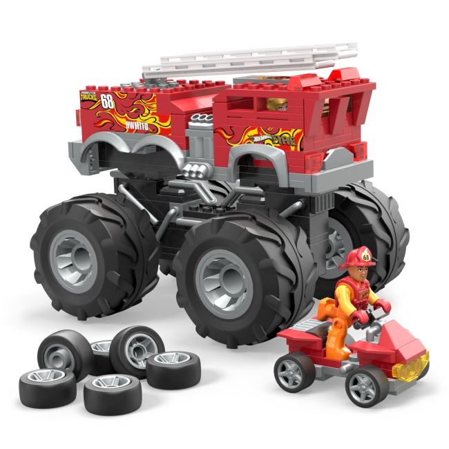 HOT WHEELS MONSTER TRUCK MEGA SET CONSTRUCTIE 5 ALARM VIVMTHHD19