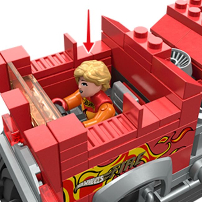 HOT WHEELS MONSTER TRUCK MEGA SET CONSTRUCTIE 5 ALARM VIVMTHHD19