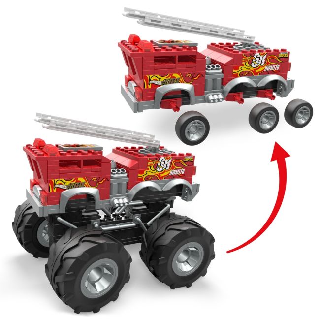 HOT WHEELS MONSTER TRUCK MEGA SET CONSTRUCTIE 5 ALARM VIVMTHHD19