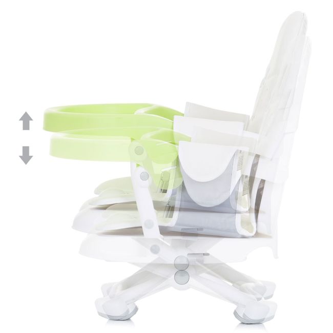 Inaltator scaun de masa chipolino lollipop aloe hubsthbl02303al