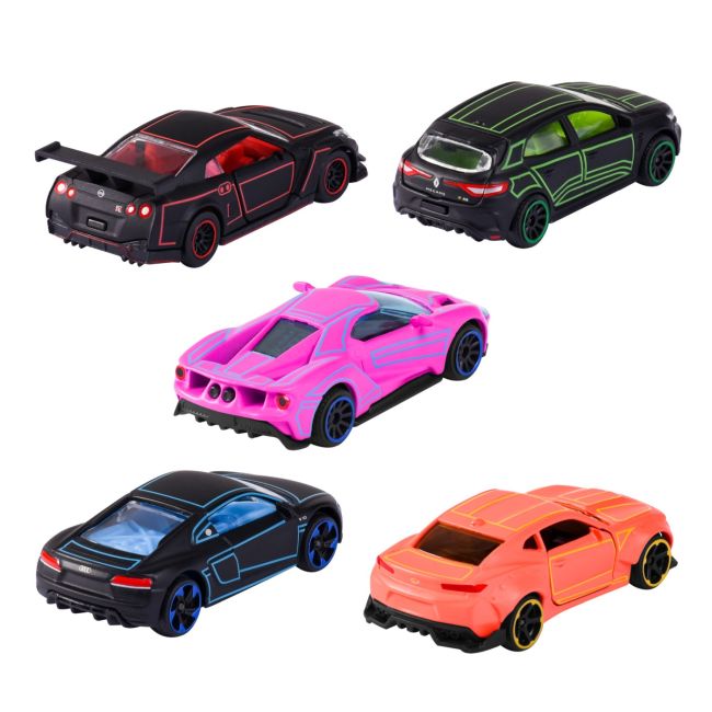 MAJORETTE SET 5 MASINUTE METALICE DE CURSE SCARA 1:64 VIV212053179